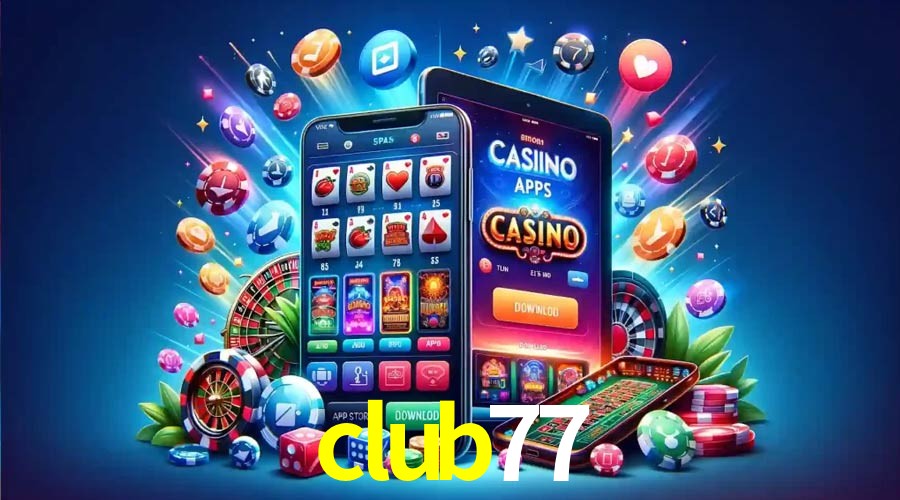 APP oficial da club77 para mobile